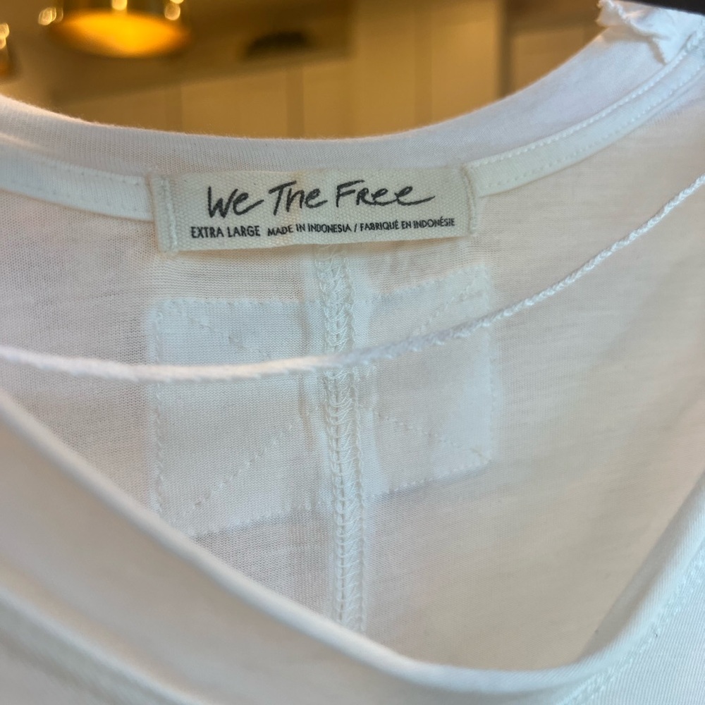 Free People Ivory Long Sleeve Tee - Picture 5 of 14